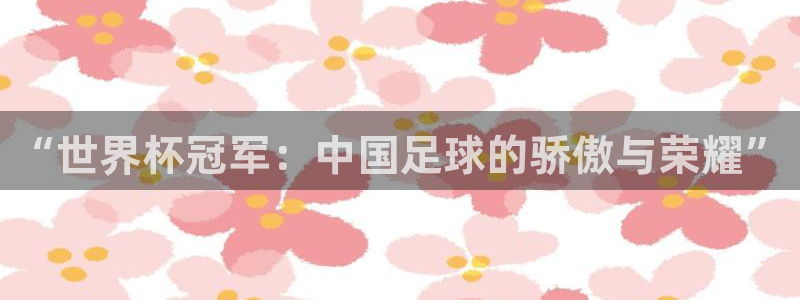 世界杯直播:“世界杯冠军:中国足球的骄傲与荣耀”